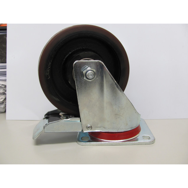 MSABZ012 150MM POLY/CAST SWB CASTOR - 750KG