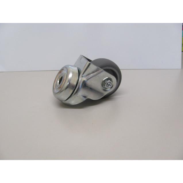 MSAC0013 50MM GREY RUBBER SWV M10 BH CASTOR - 50KG