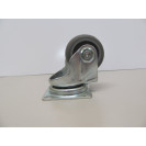 MSAC0036 50MM GREY RUBBER SWV CASTOR - 50KG