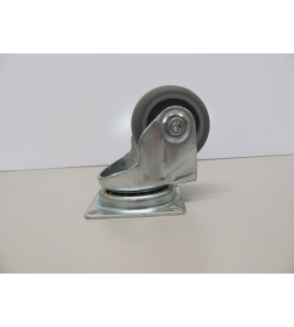 MSAC0036 50MM GREY RUBBER SWV CASTOR - 50KG