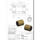 145019 VN85 / 95/6K 6006-2RS EL:99.8 (Bo:25)