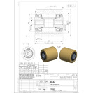152802 Load Roller VN 85/ 85  /6K With 6006-2RS Bearings EL:90  (Bo:12)