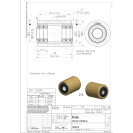  180875 VN 82/110  /6K-S 4xWith 6006-2RS Bearings EL:116,2  (Bo:30K)  o.Ispb