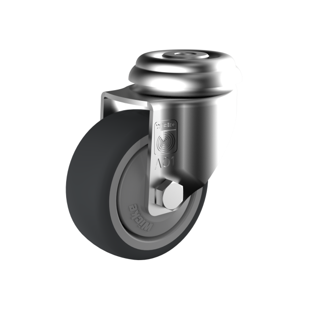Swivel Castor With Bolt Hole EP RAR 01/75/30K-FA