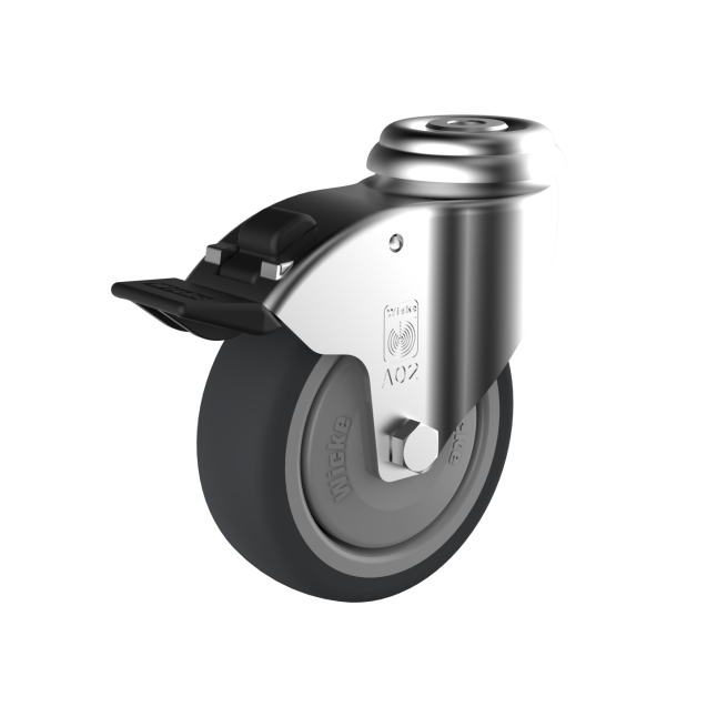 Swivel Castor With Bolt Hole and Brake EP RAR 02/100/32K-FSTF-FA
